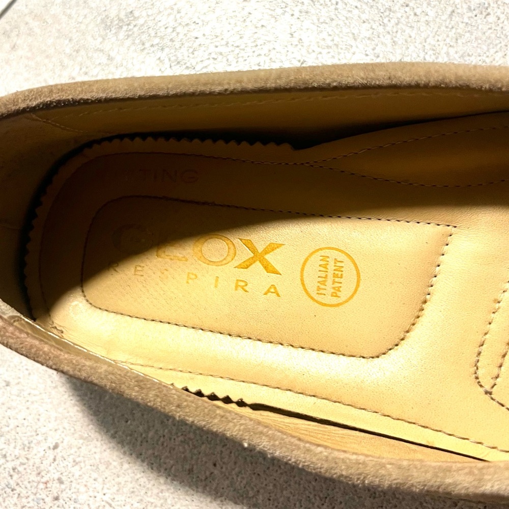 GEOX,Respira Suede Loafers,Italian Breathable Driver Moccasin Shoes Mens Size 10 - Picture 9 of 10